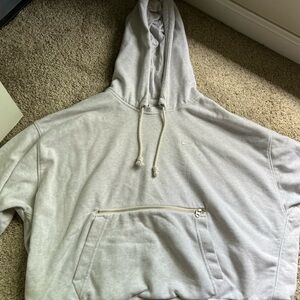 Nike Light Gray Dri-FIT Hoodie